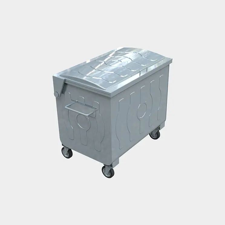 Galvanzli Çöp Konteynerleri 2