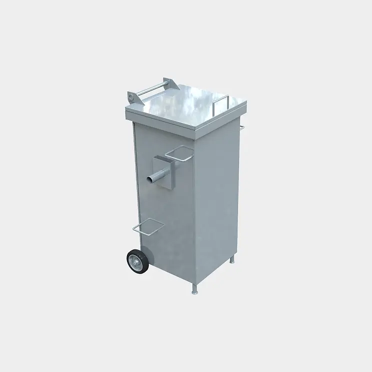 Galvanzli Çöp Konteynerleri 6