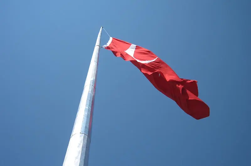 Galvanizli Bayrak Direği 3