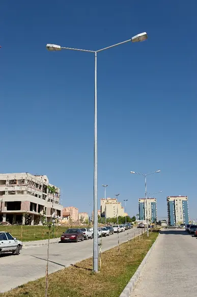 Galvanized Lighting Poles  2