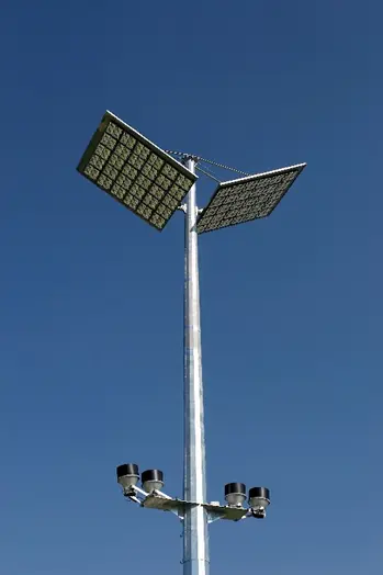 Galvanized Projector Poles 2