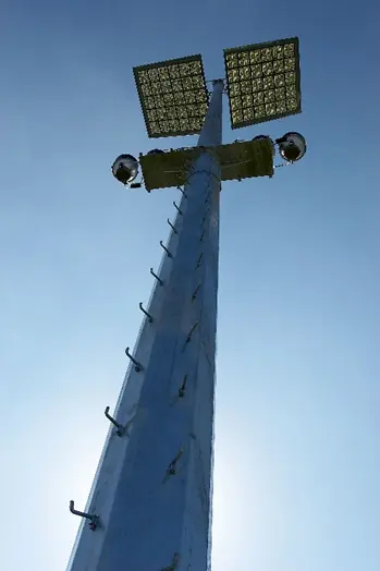 Galvanized Projector Poles 3