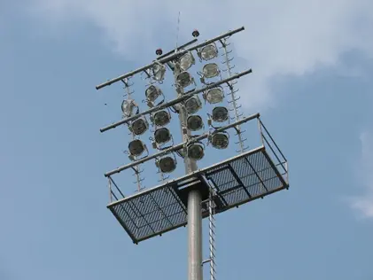 Galvanized Stadium Poles 6